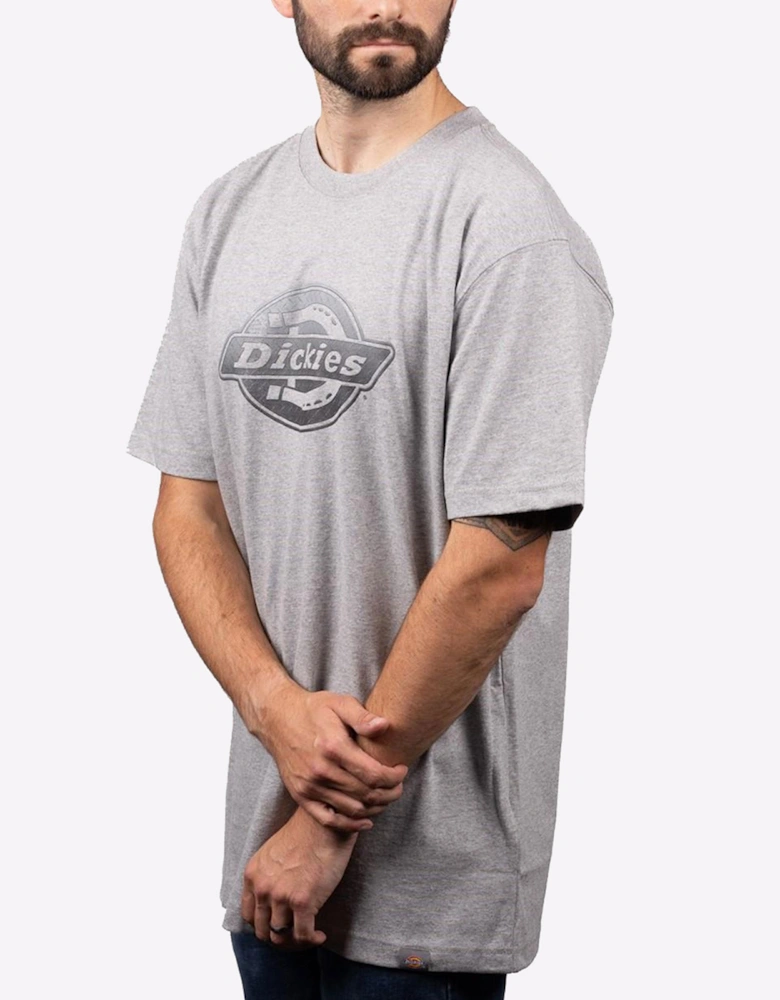 Dickies Logo Graphic Tee Mens GREY