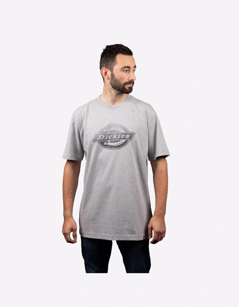 Dickies Logo Graphic Tee Mens GREY