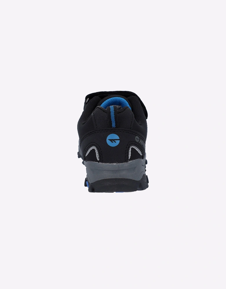 Hi-Tec Blackout Low Boots Junior Black/Blue