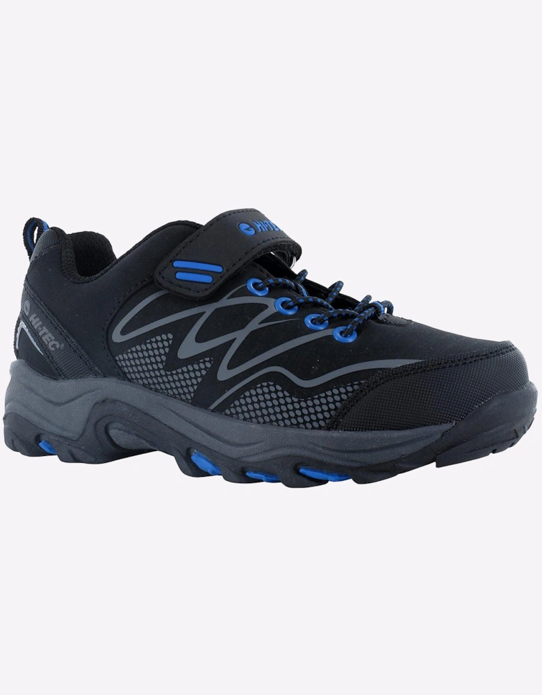 Hi-Tec Blackout Low Boots Junior Black/Blue