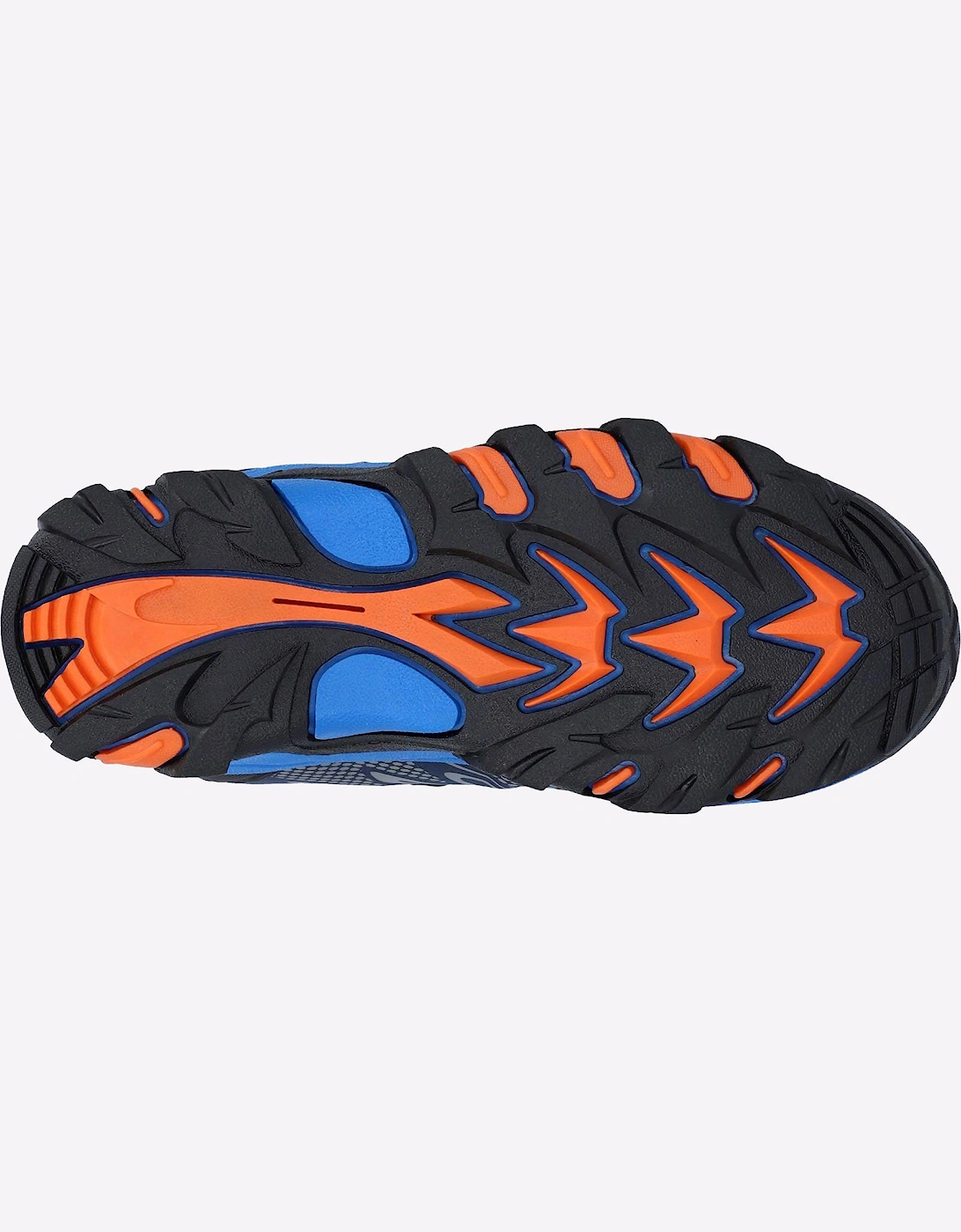 Hi-Tec Blackout Waterproof Junior Boys Navy/Orange/Lake Blue