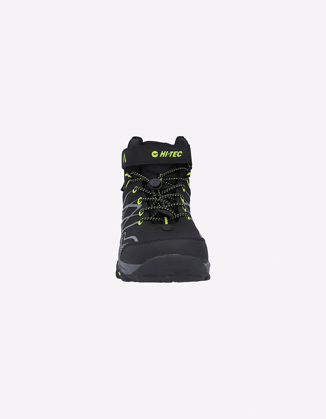 Hi-Tec Blackout Waterproof Junior Black/Lime