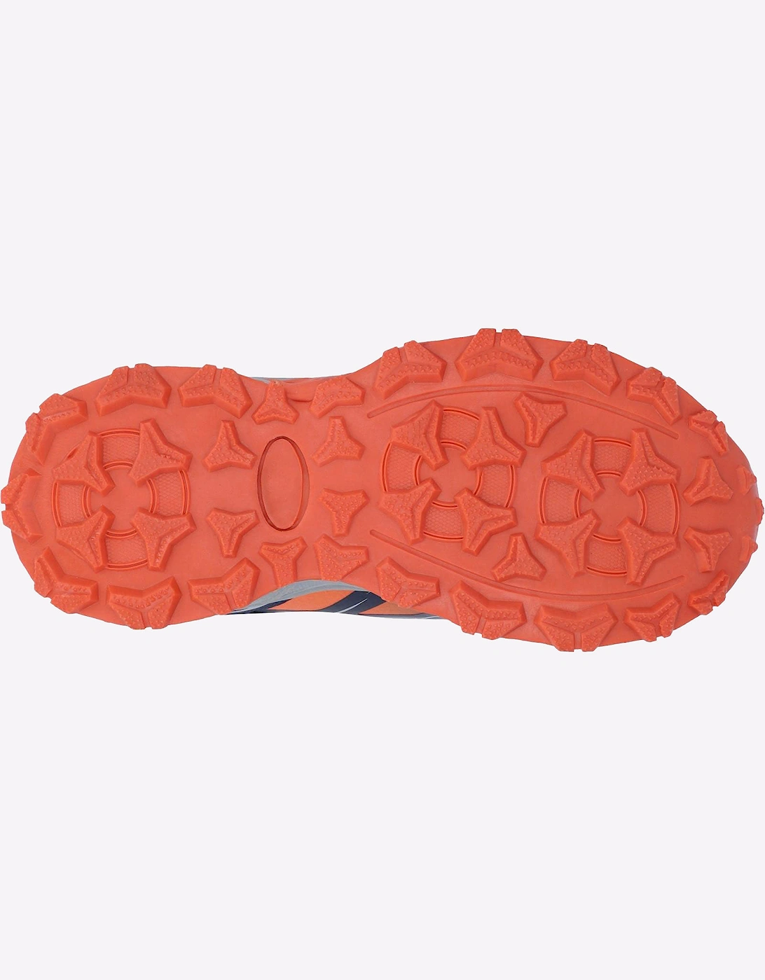 Hi-Tec Scooby Waterproof Walking Trainers Junior Naval Academy/Red Orange/Sleet