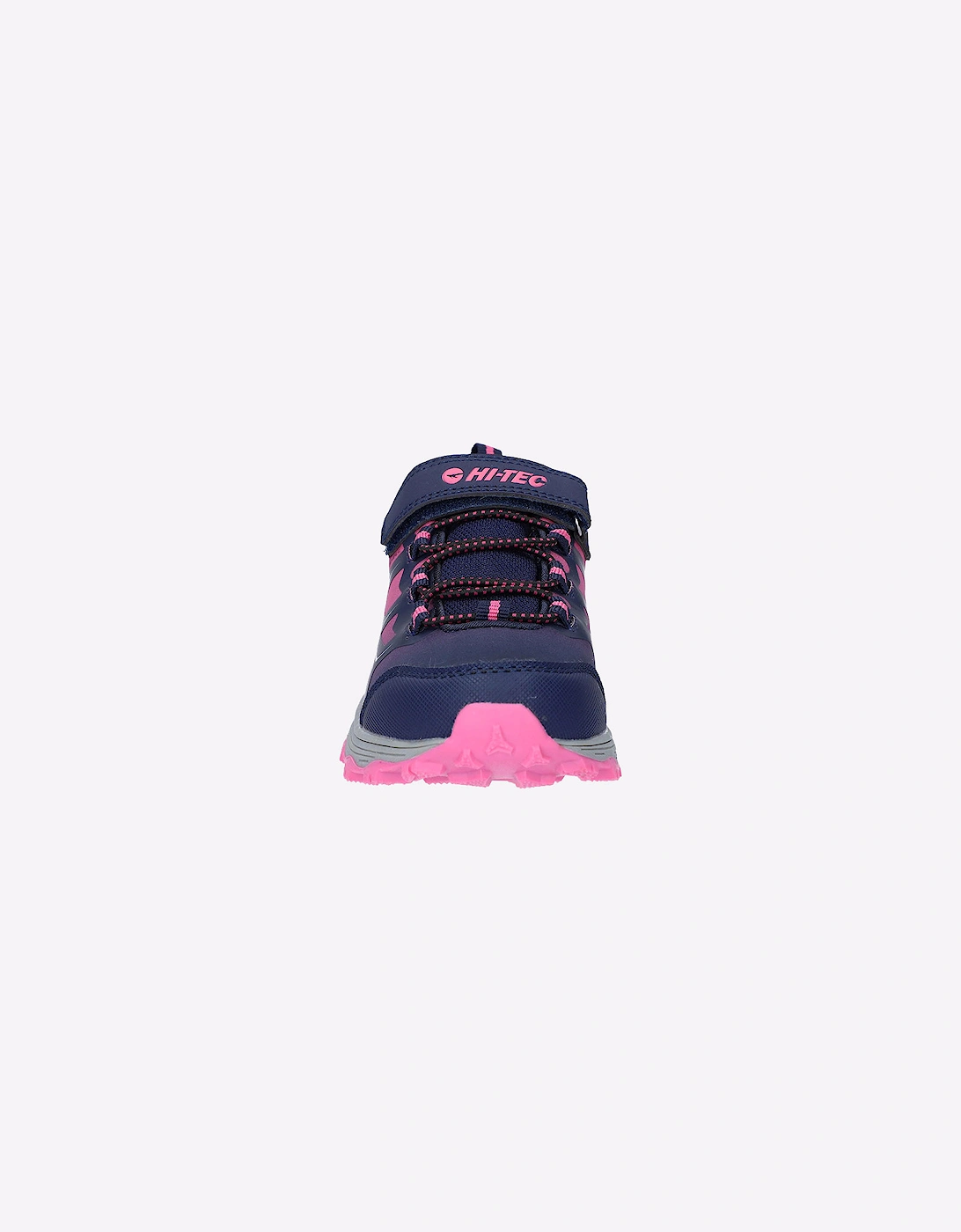 Hi-Tec Scooby Waterproof Walking Trainers Junior Naval Academy/Azalea Pink