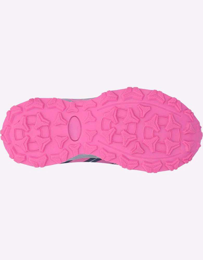 Hi-Tec Scooby Waterproof Walking Trainers Junior Naval Academy/Azalea Pink