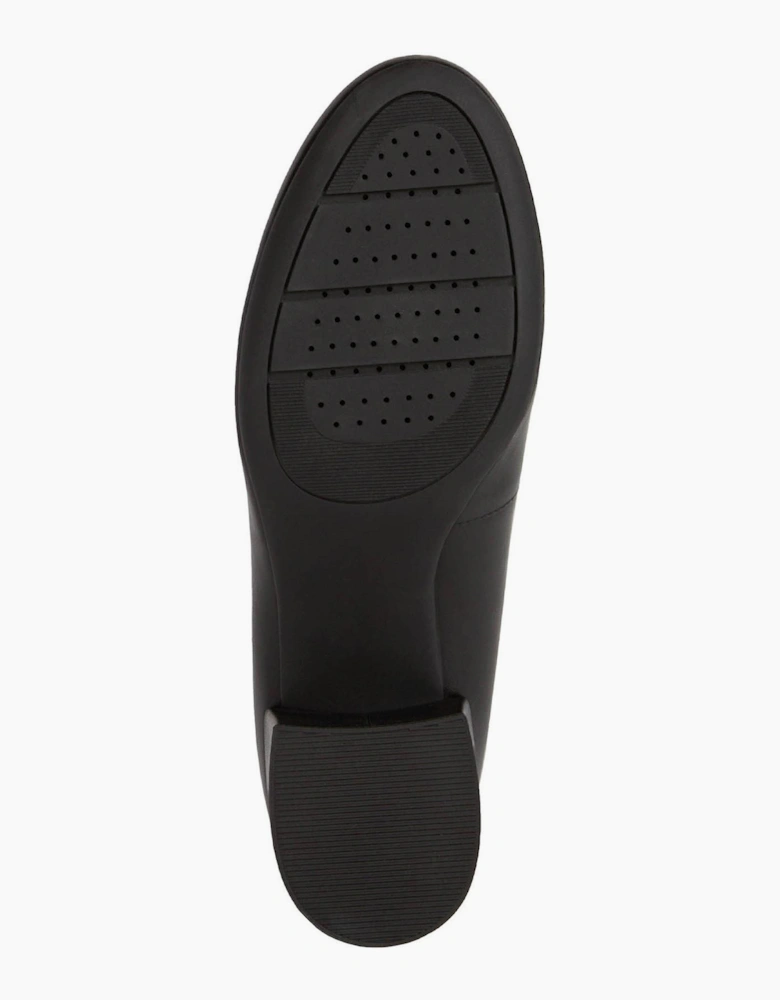 Geox Elelna Womens Court Shoes Black