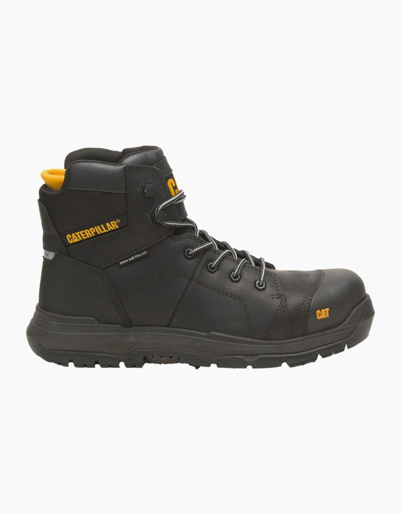 Caterpillar Safety Caterpillar Crossrail 2.0 Waterproof Safety Boot Mens Black