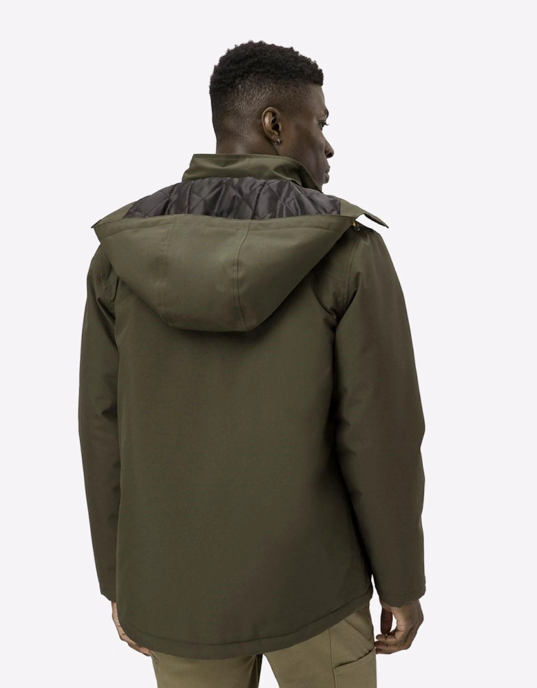 Caterpillar Lightweight Insulated Jacket Mens Moss