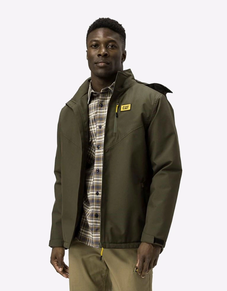 Caterpillar Lightweight Insulated Jacket Mens Moss