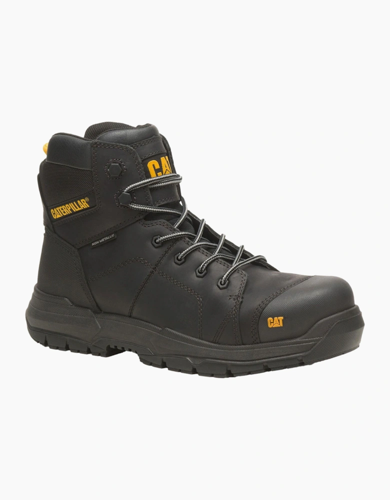 Caterpillar Safety Caterpillar Crossrail 2.0 Waterproof Safety Boot Mens Black