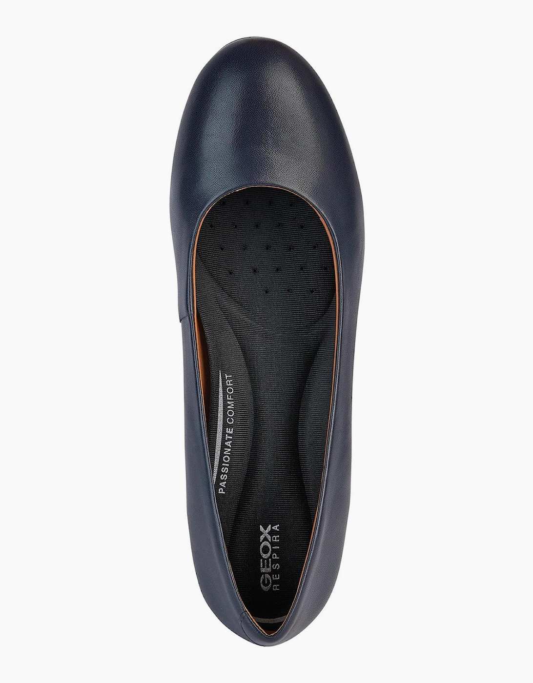 Geox Elelna Womens Court Shoes Navy
