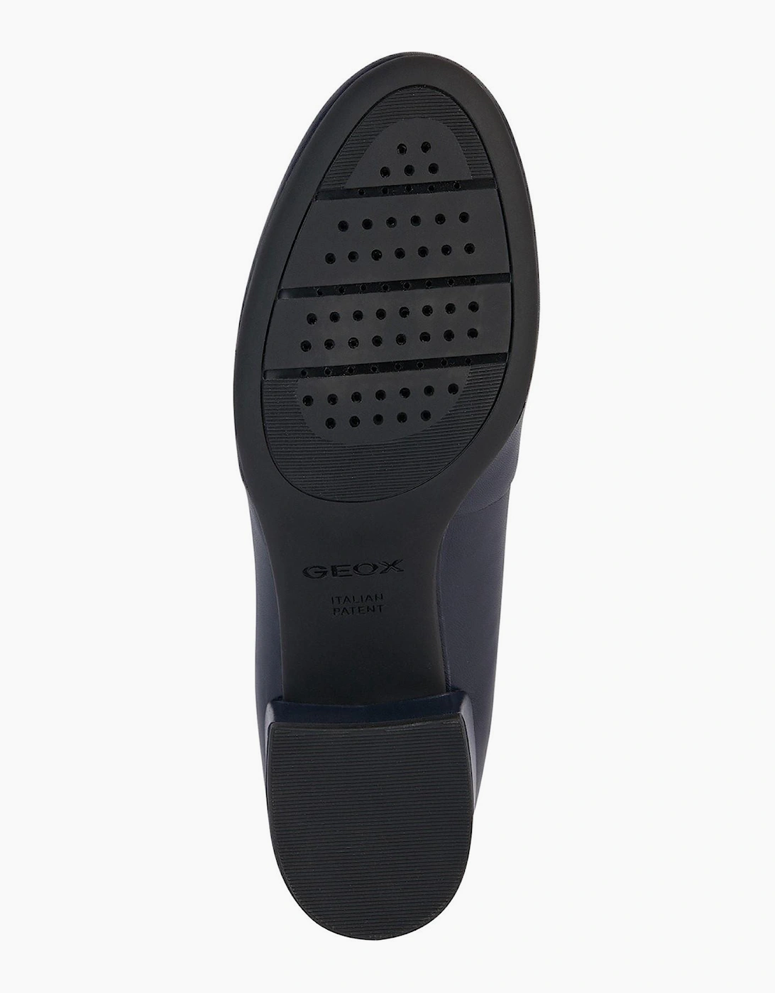 Geox Elelna Womens Court Shoes Navy