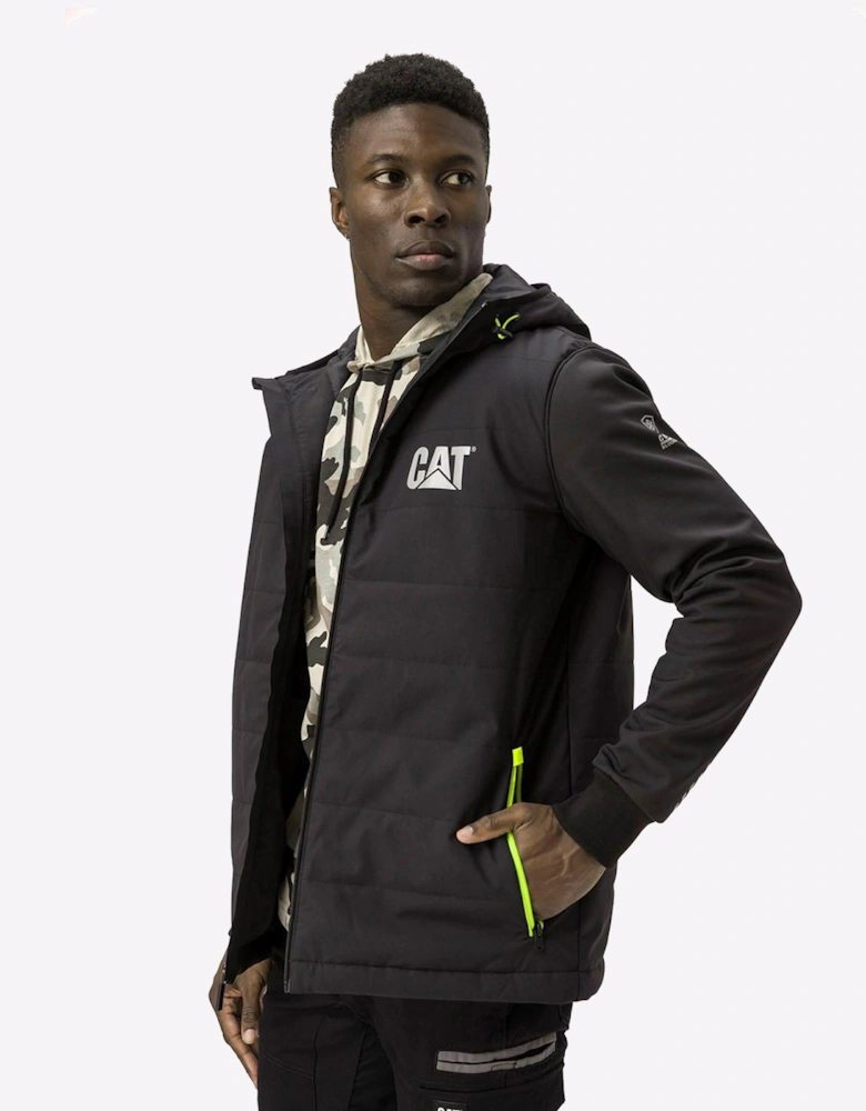 Caterpillar Tech Hybrid Jacket Mens Black