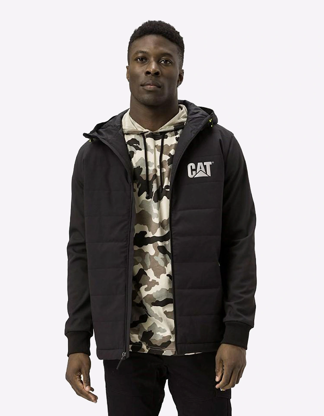 Caterpillar Tech Hybrid Jacket Mens Black