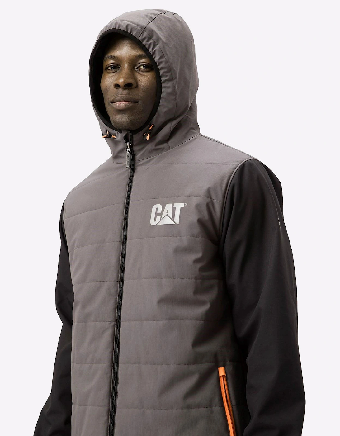 Caterpillar Tech Hybrid Jacket Mens Magnet