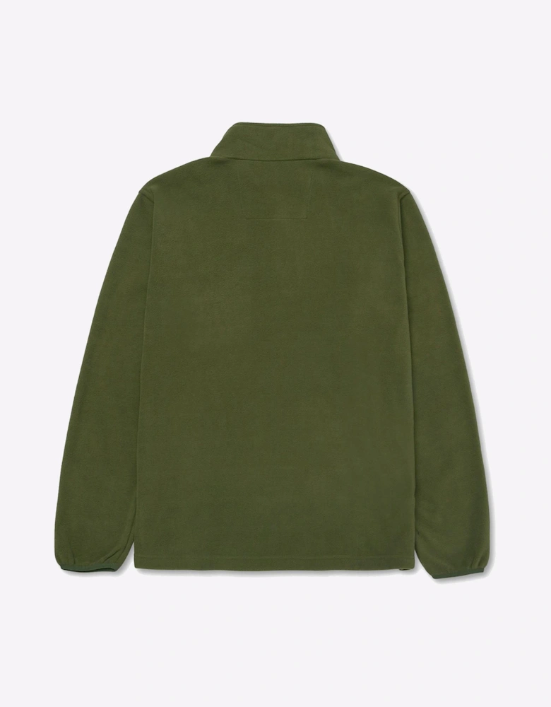 Caterpillar Microfleece Quarter Zip Mens Chive