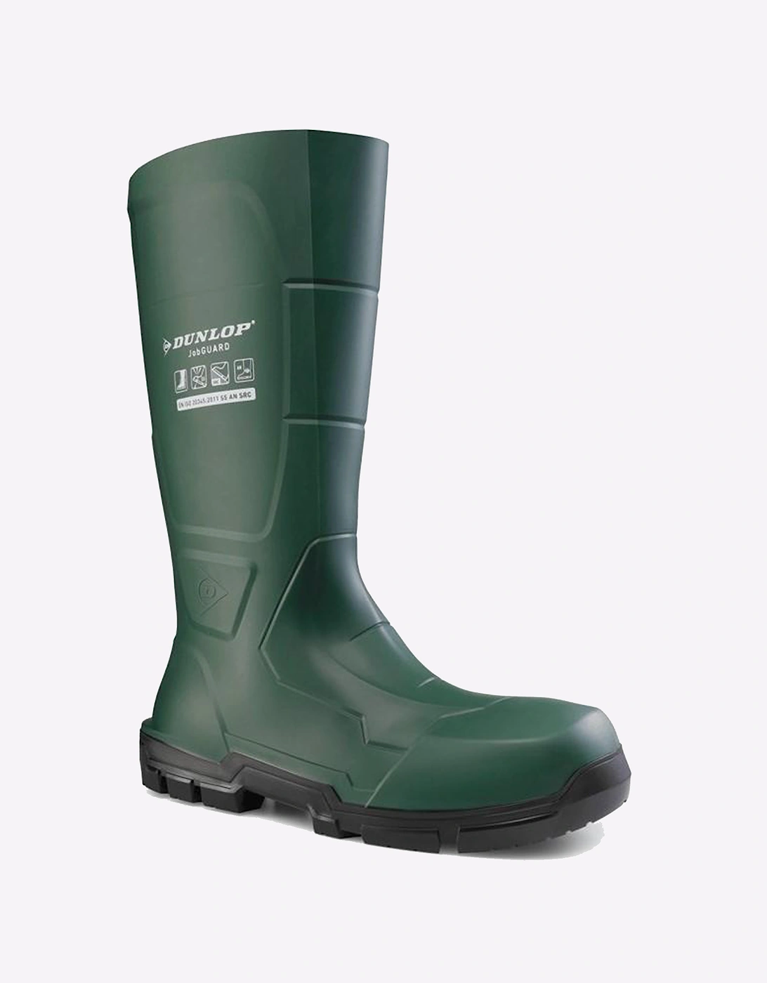 Dunlop JobGUARD Full Safety Wellington Unisex Heritage Green