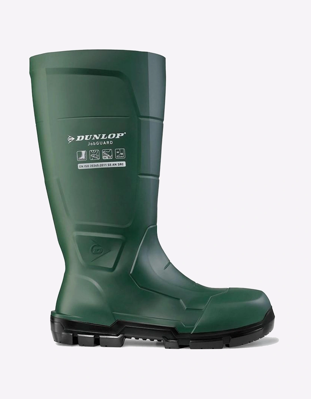 Dunlop Dunlop JobGUARD Full Safety Wellington Unisex Heritage Green