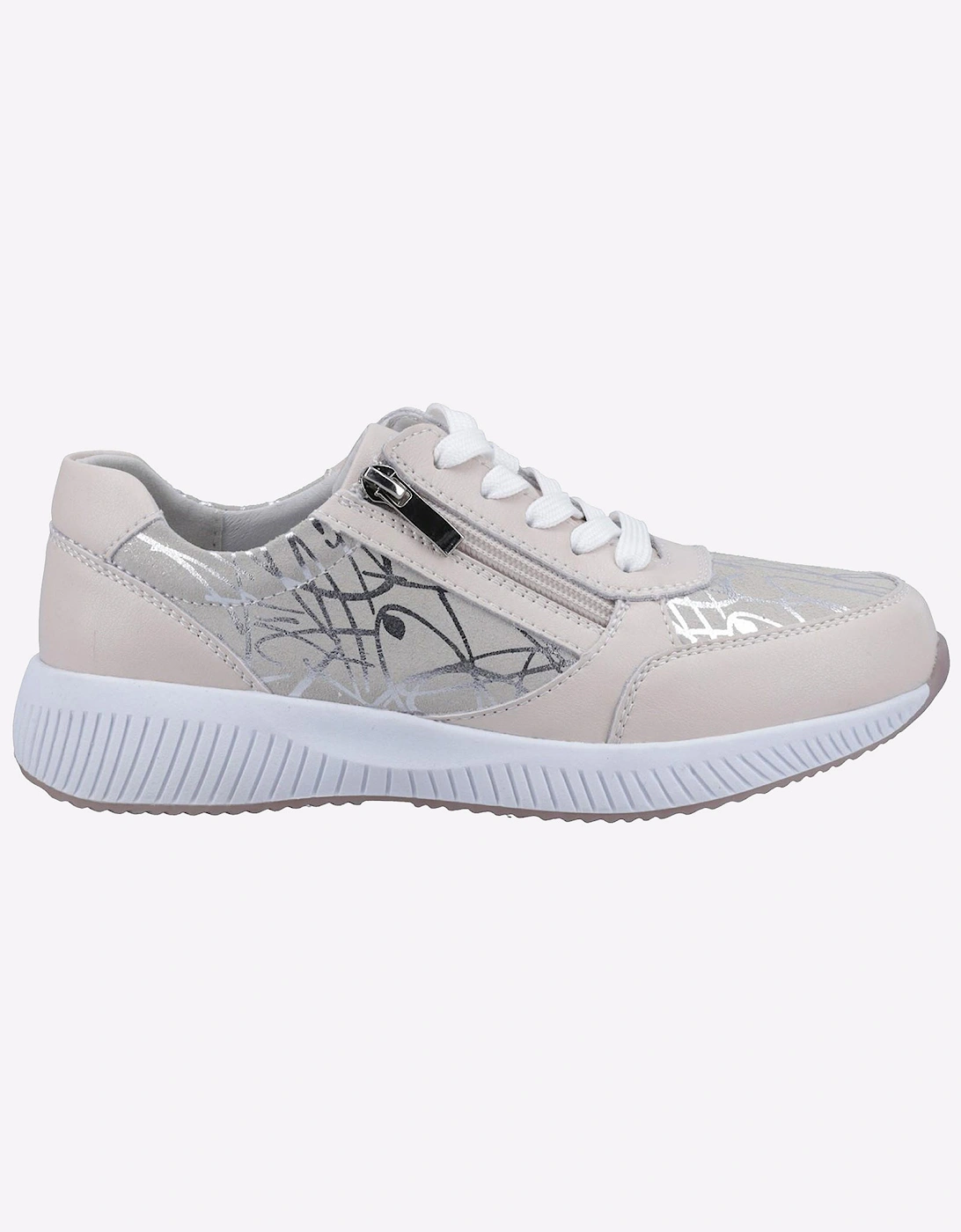 Fleet & Foster Bev Memory Foam Shoes Womens Nude