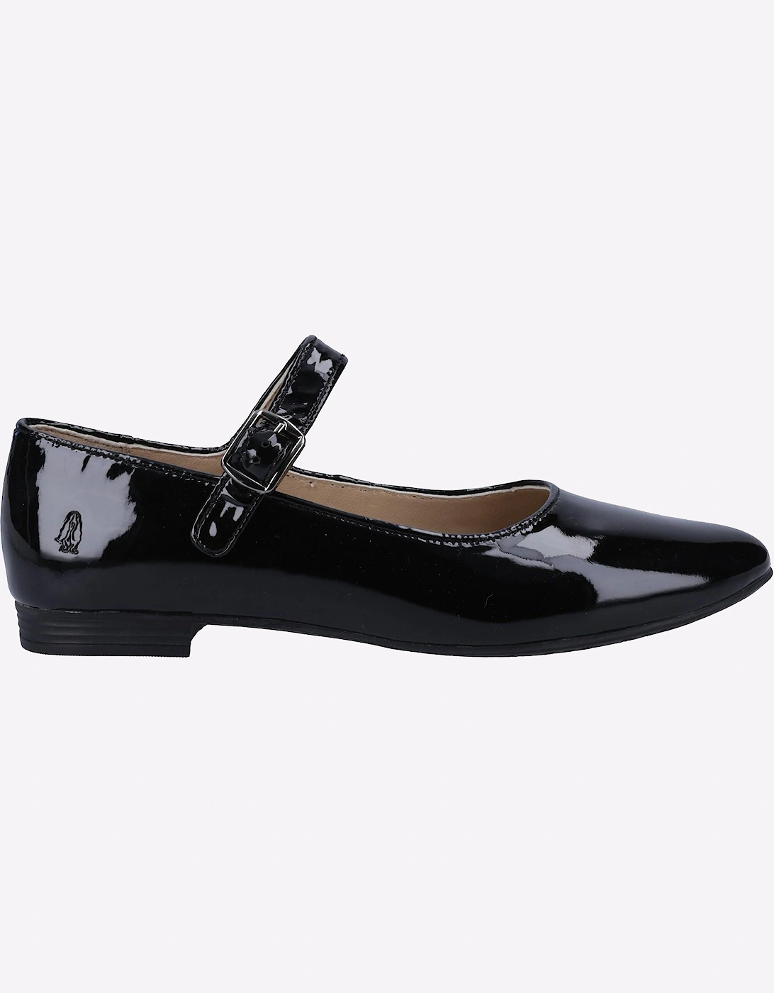 Hush Puppies Melissa Memoery Foam Womens Shoes Patent Black