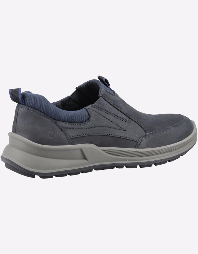 Hush Puppies Arthur Memory Foam Mens Shoes Navy