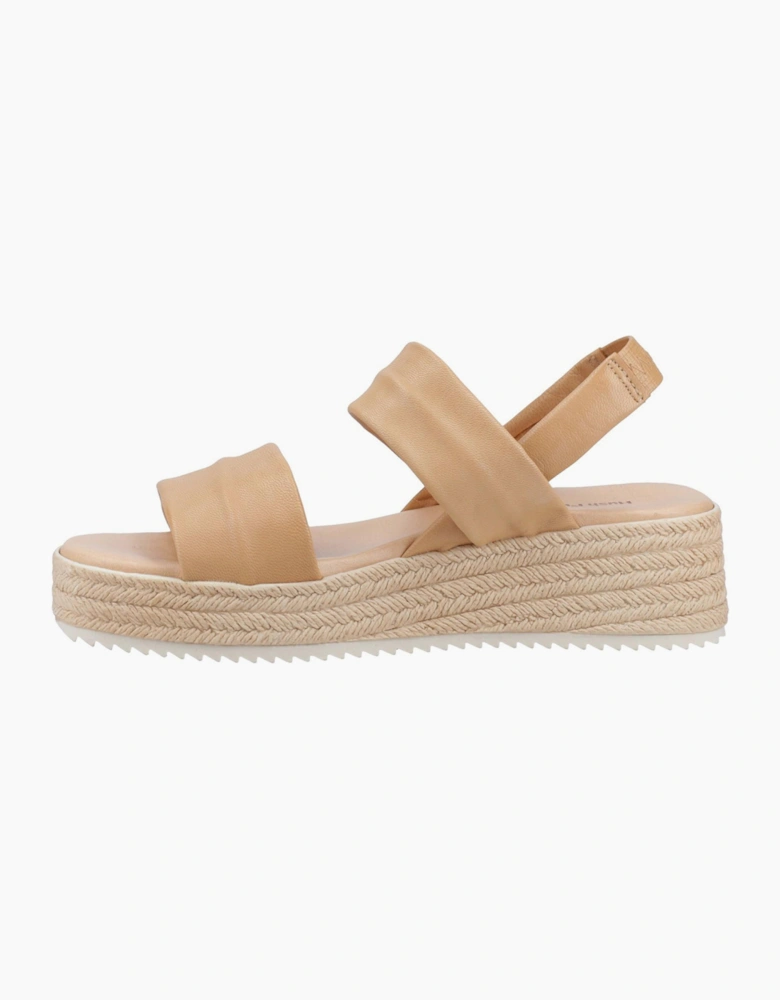 Hush Puppies Rachel Womens Leather Sandals Tan