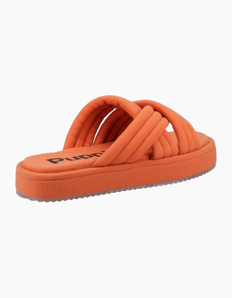 Hush Puppies Womens Sienna Slides Orange