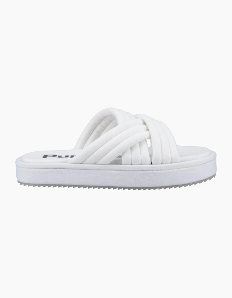 Hush Puppies Womens Sienna Slides White