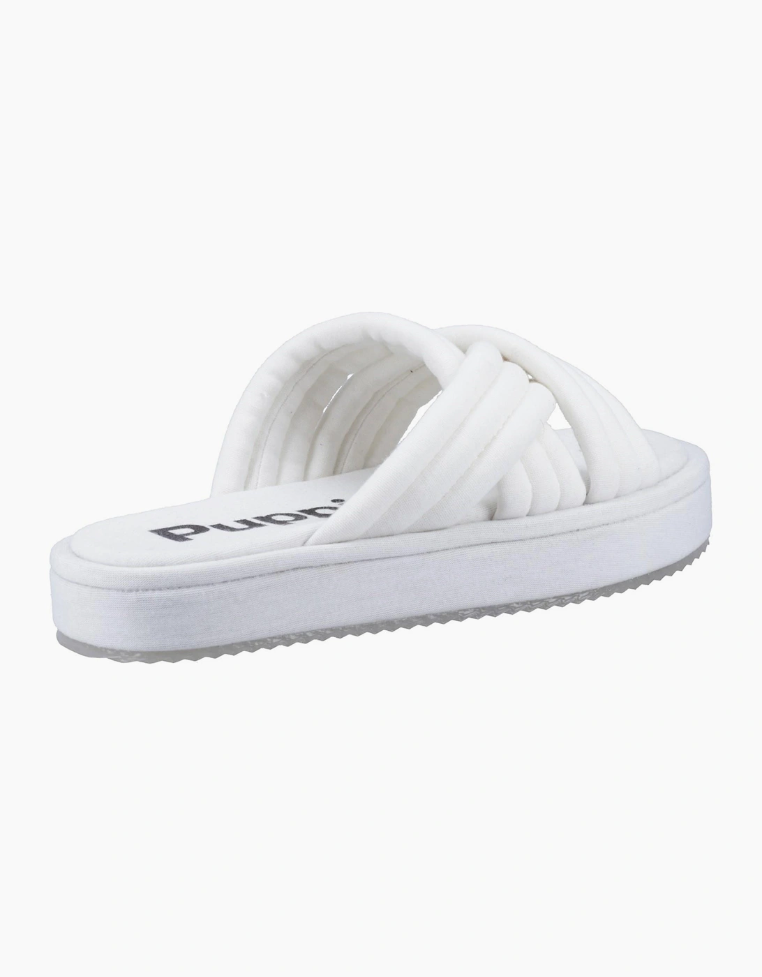 Hush Puppies Womens Sienna Slides White
