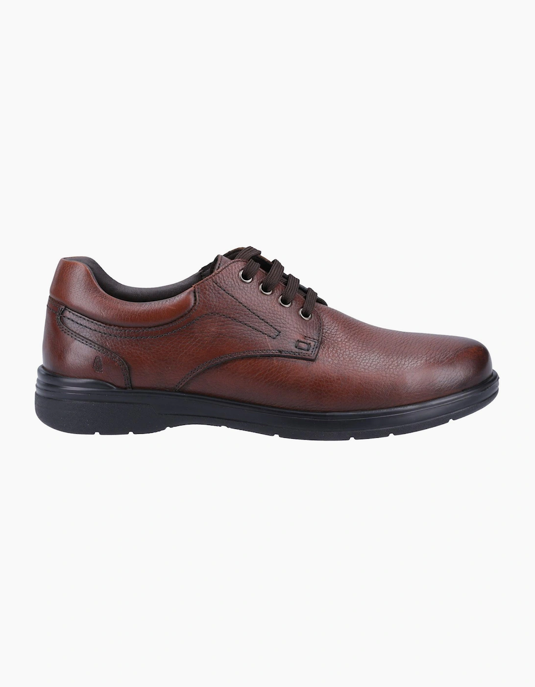 Hush Puppies Marco Leather Mens Shoes Brown