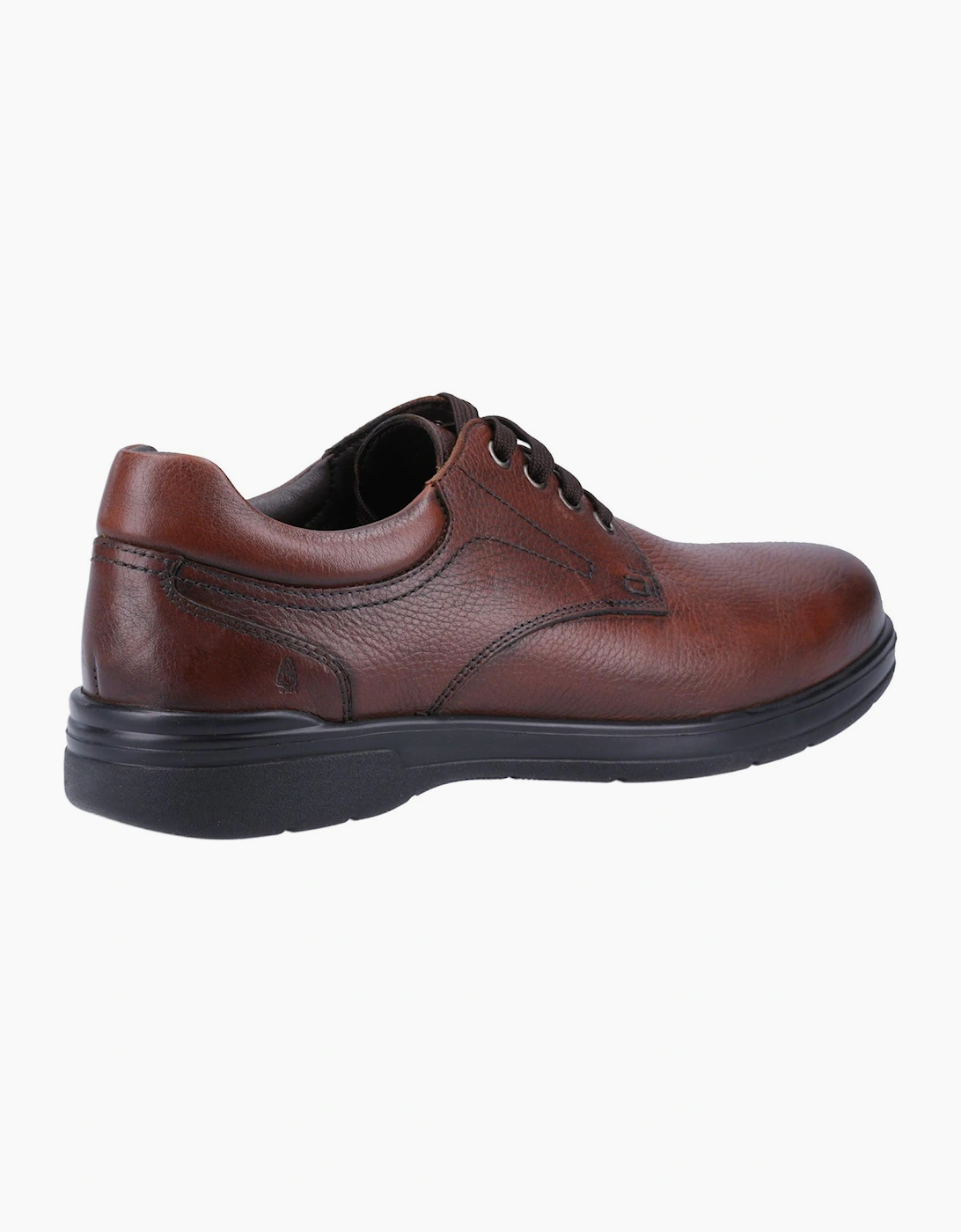 Hush Puppies Marco Leather Mens Shoes Brown