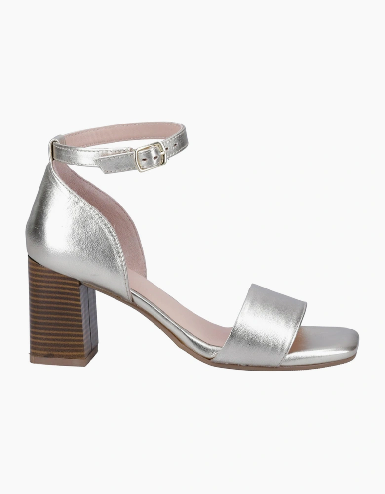 Hush Puppies Kelsey Womens Leather Sandals Gold
