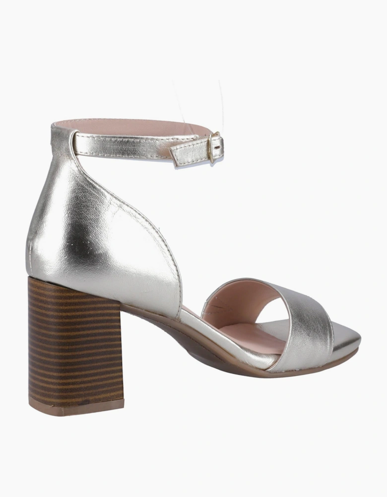 Hush Puppies Kelsey Womens Leather Sandals Gold