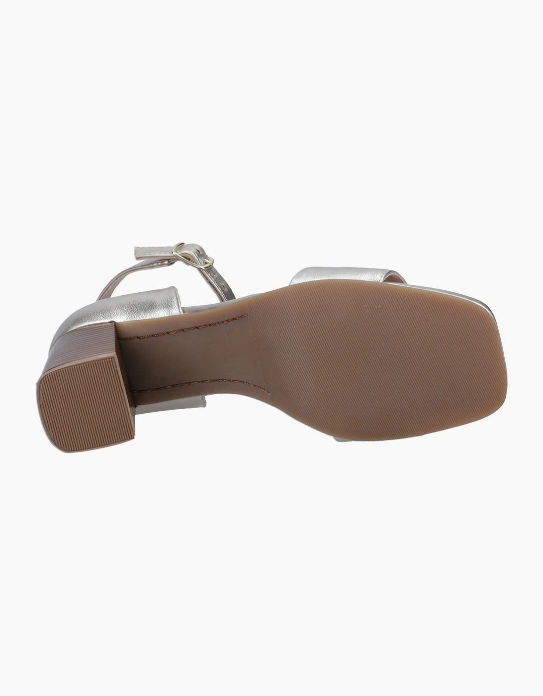 Hush Puppies Kelsey Womens Leather Sandals Gold