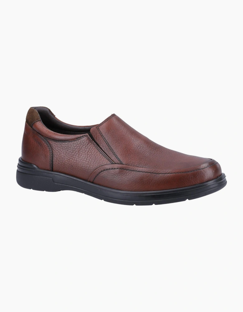 Hush Puppies Matthew Slip On Mens Shoes Brown