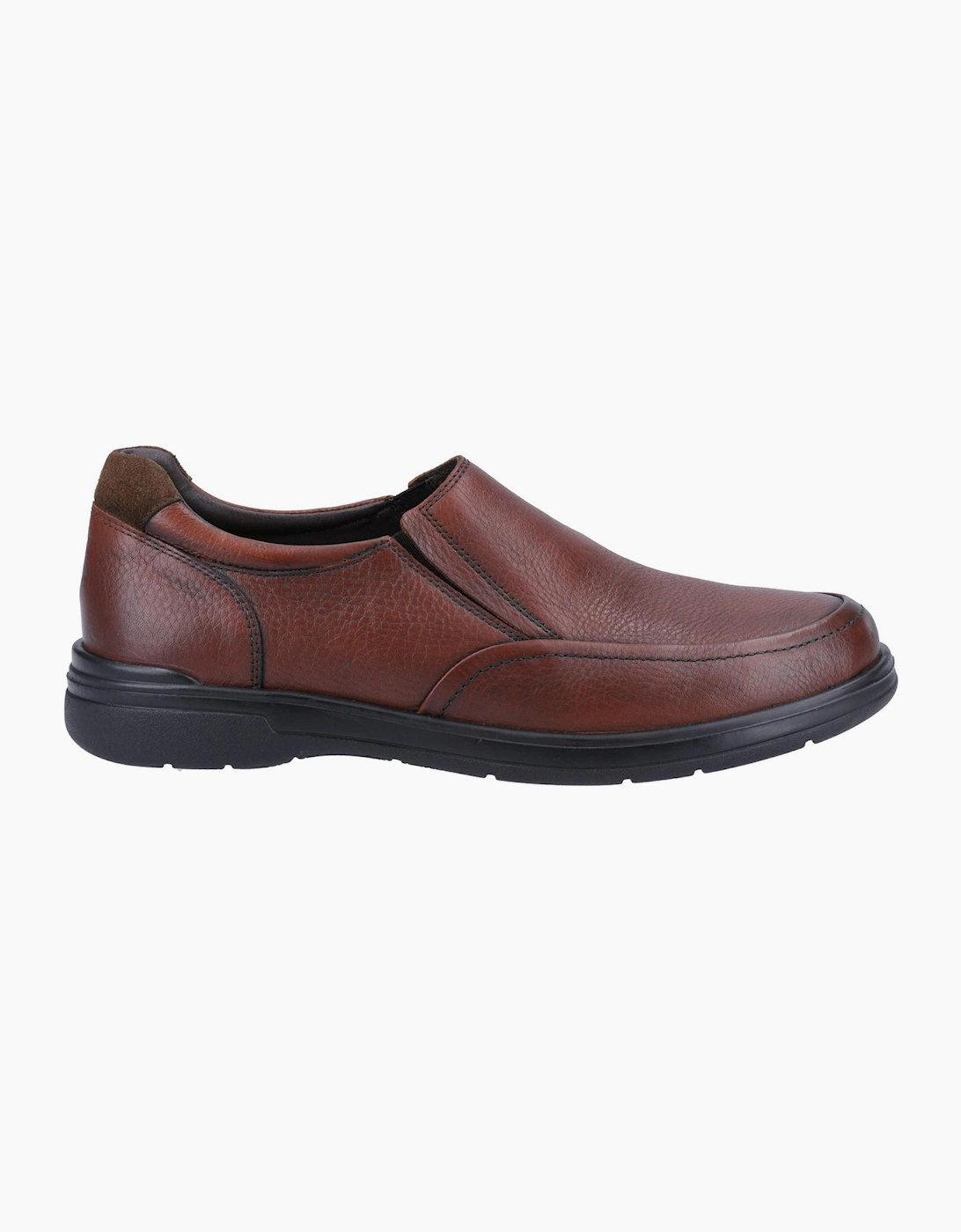 Hush Puppies Men's Brown Matthew Leather Shoes - Size 12 - Image 5