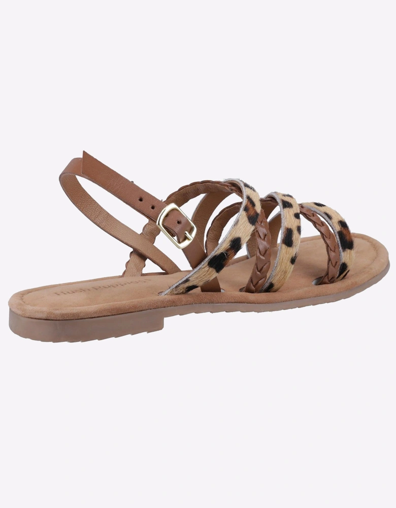 Hush Puppies Amanda Memory Foam Womens Sandals Tan