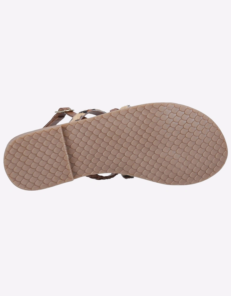 Hush Puppies Amanda Memory Foam Womens Sandals Tan