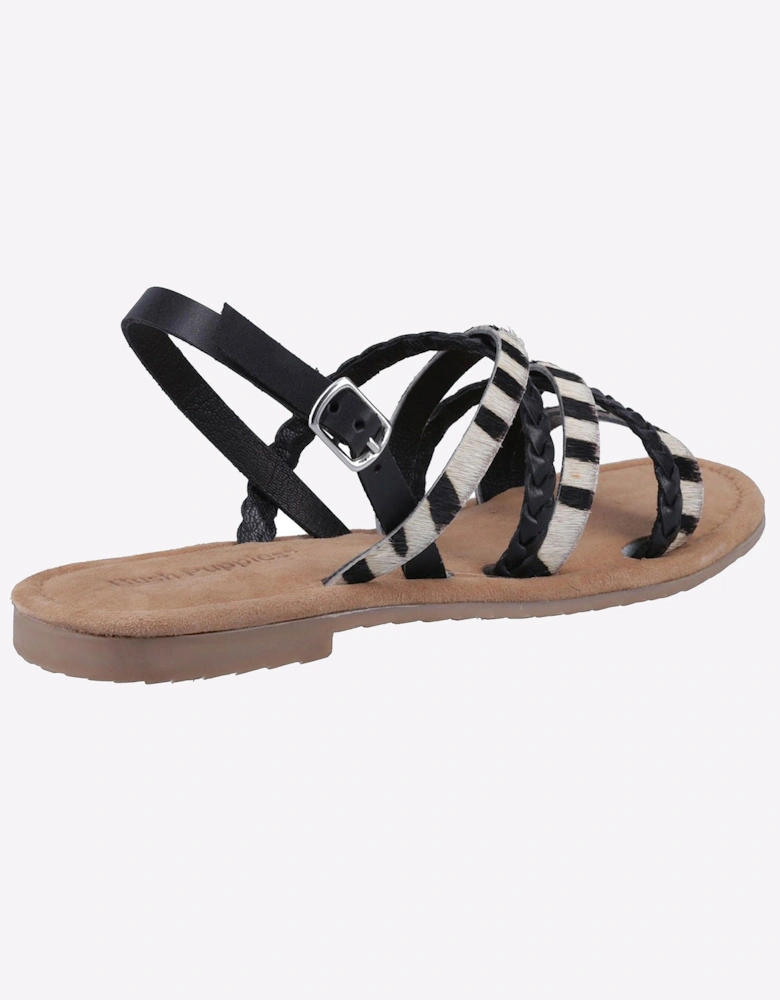 Hush Puppies Amanda Memory Foam Womens Sandals Black
