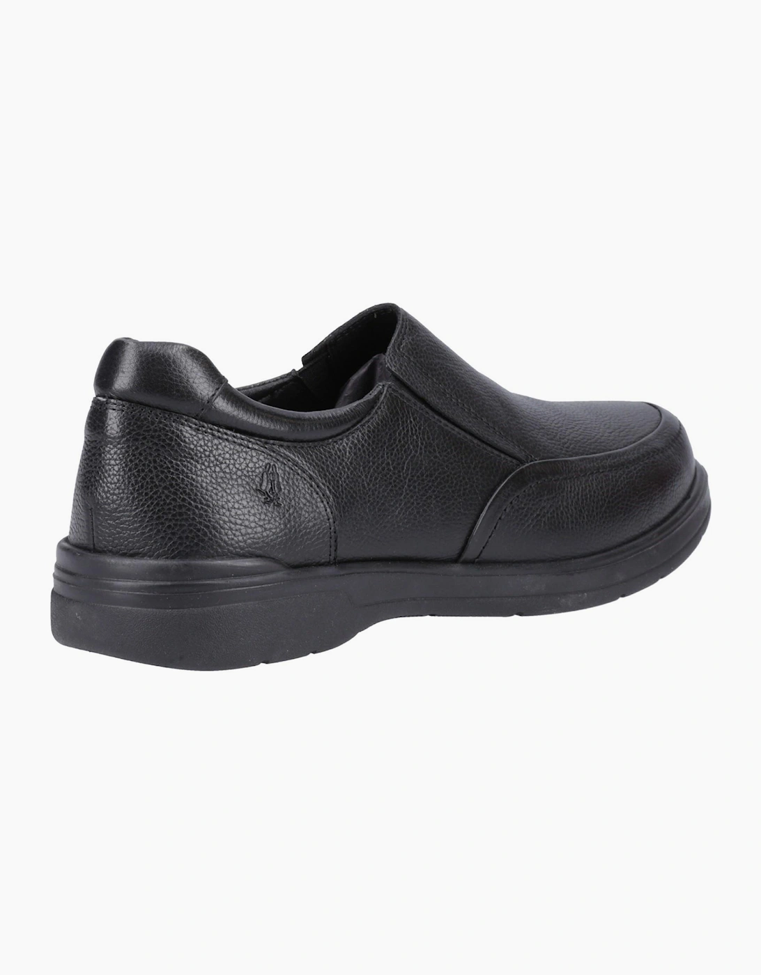 Hush Puppies Matthew Leather Mens Shoes Black
