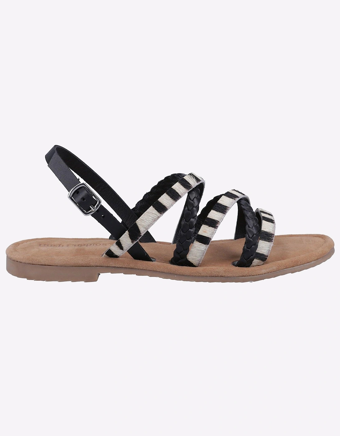 Hush Puppies Amanda Memory Foam Womens Sandals Black