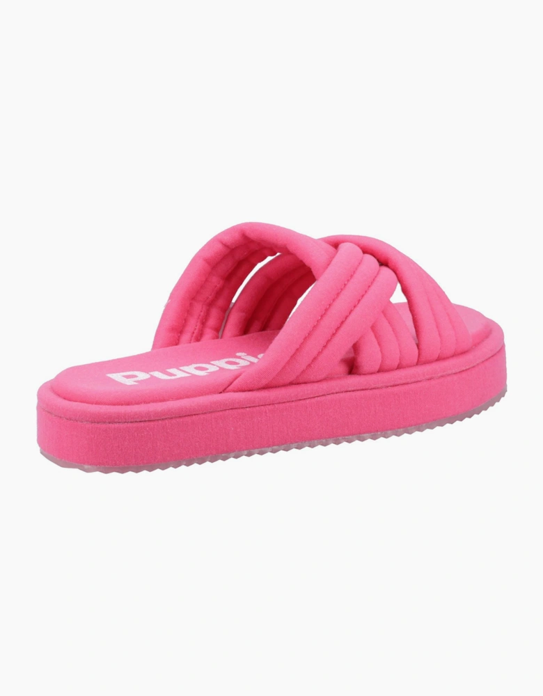 Hush Puppies Womens Sienna Slides Fuchsia