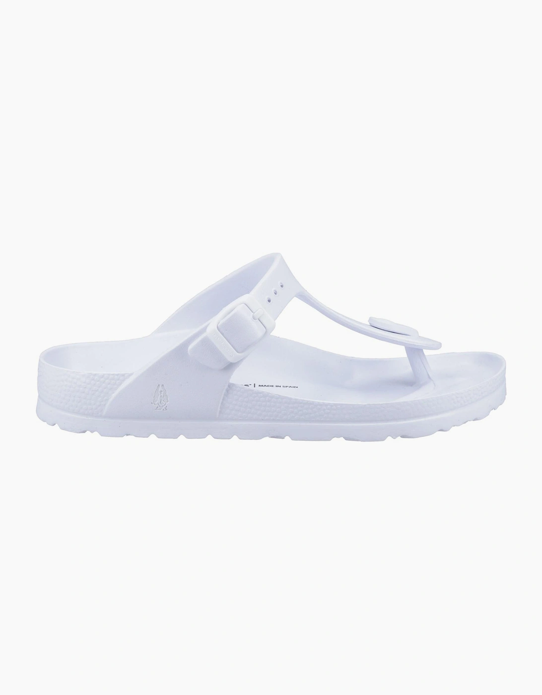 Hush Puppies Lizzie Toe-Post Womens Sandals White