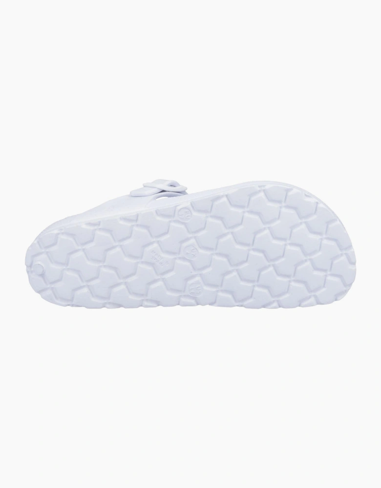 Hush Puppies Lizzie Toe-Post Womens Sandals White