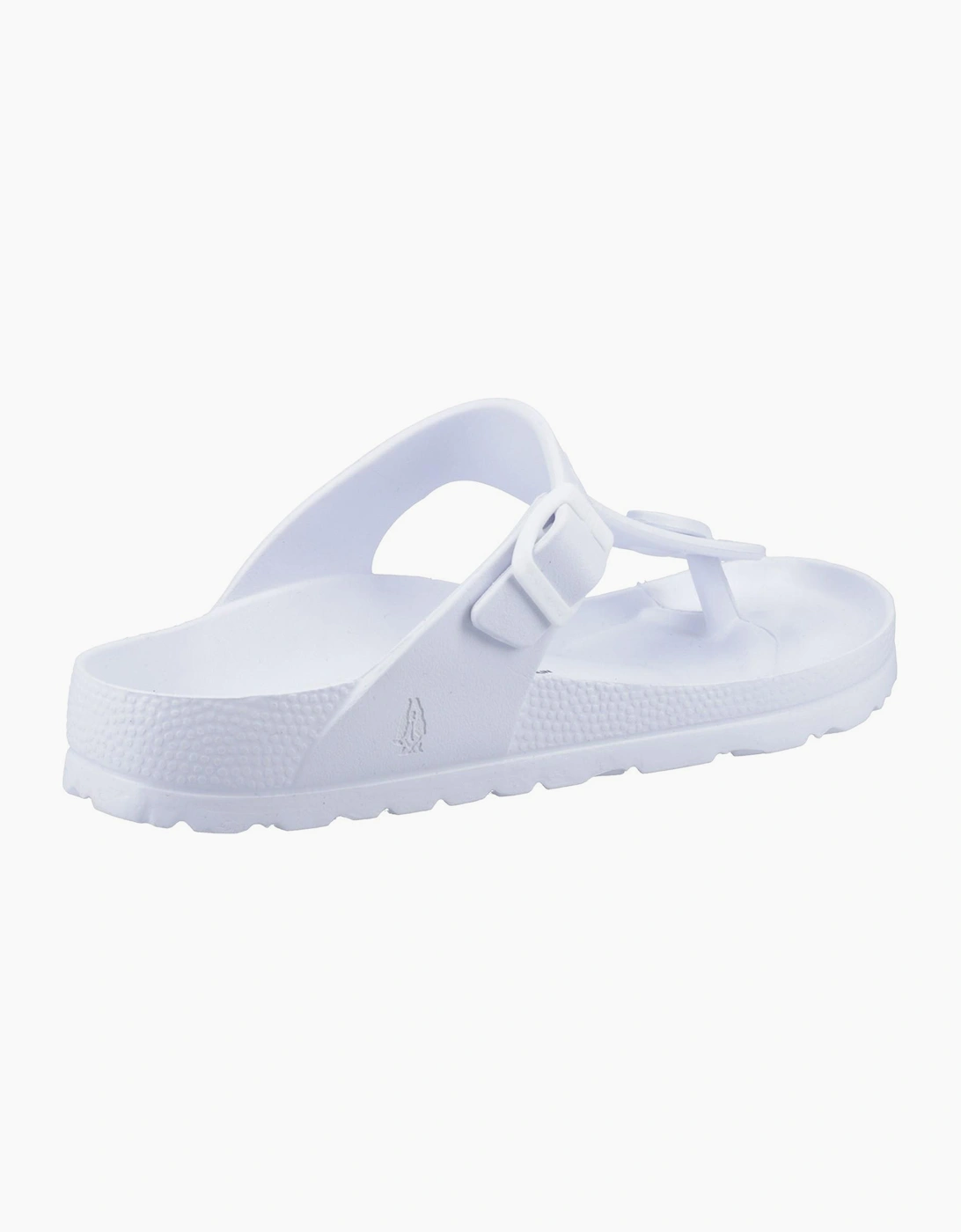 Hush Puppies Lizzie Toe-Post Womens Sandals White