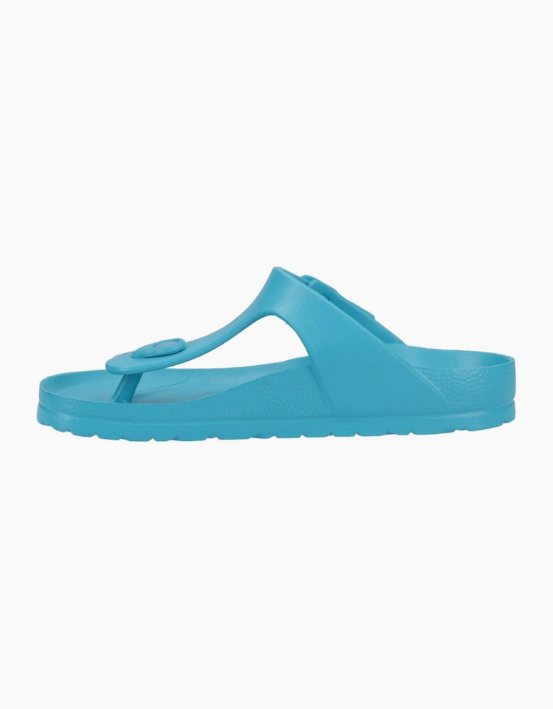 Hush Puppies Lizzie Toepost Womens Sandals Teal