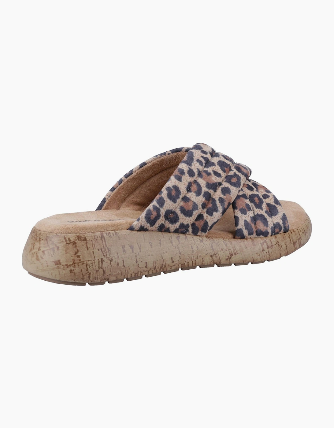 Hush Puppies Sarah Slide Womens Sandals Leopard