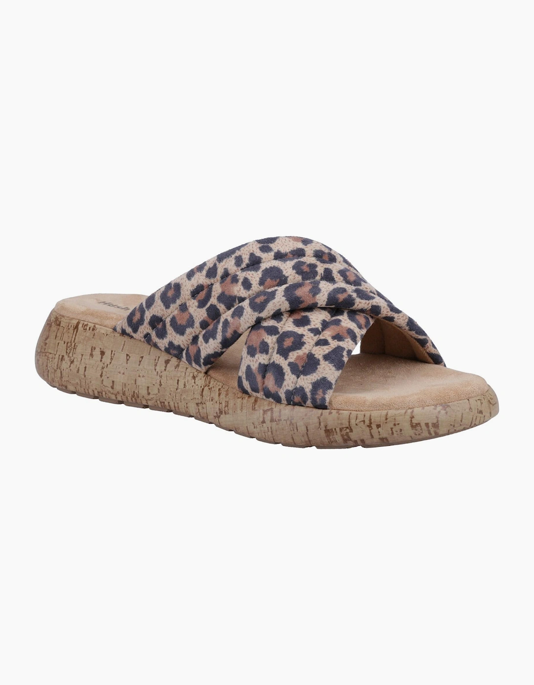 Hush Puppies Sarah Slide Womens Sandals Leopard
