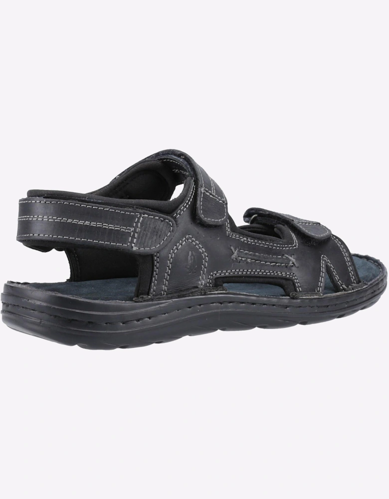 Hush Puppies Alistair Mens Sandals Black
