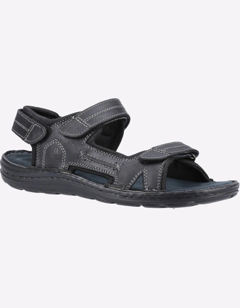 Hush Puppies Alistair Mens Sandals Black